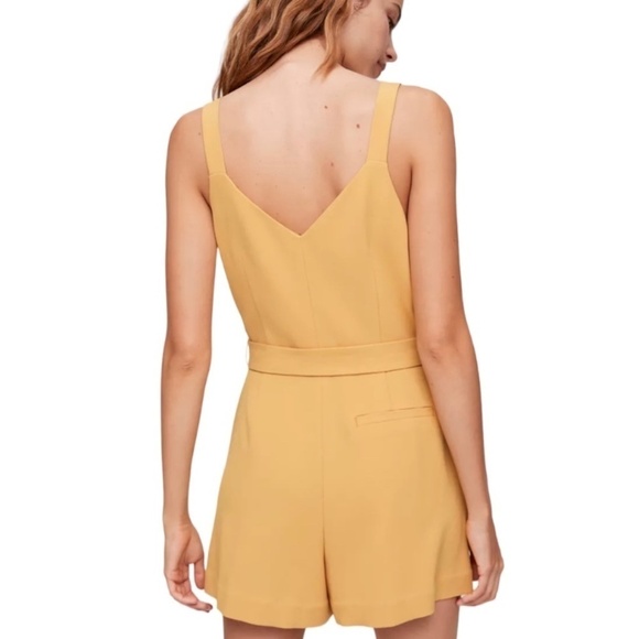 Aritzia Little Moon Petunia Romper, Black, Size 2 - Picture 13 of 16